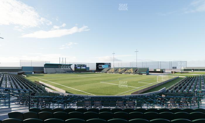 Lancaster Municipal Stadium - Section 201 Seat View