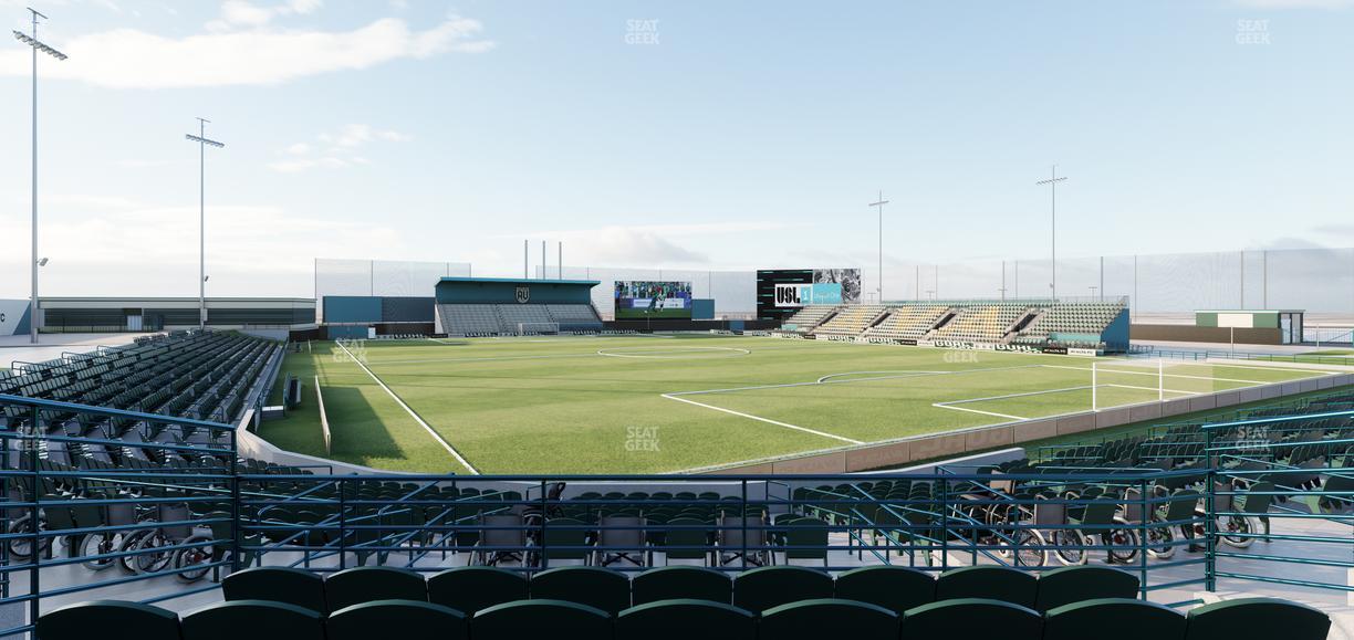 Lancaster Municipal Stadium - Section 202 Seat View