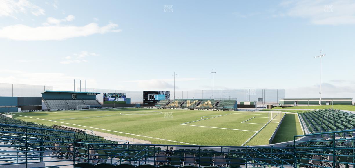 Lancaster Municipal Stadium - Section 203 Seat View