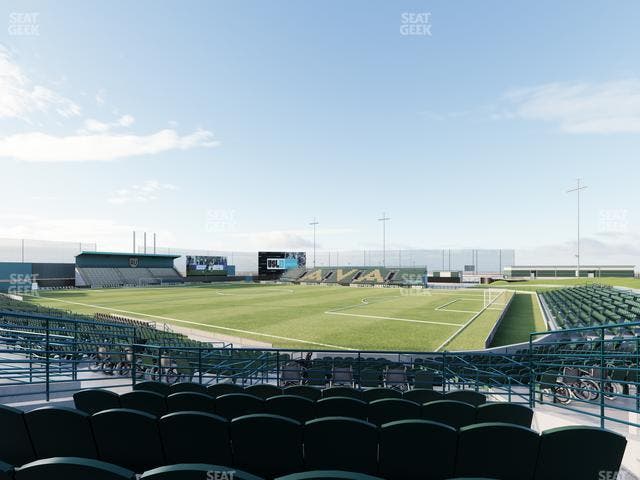Lancaster Municipal Stadium - Section 203 Seat View