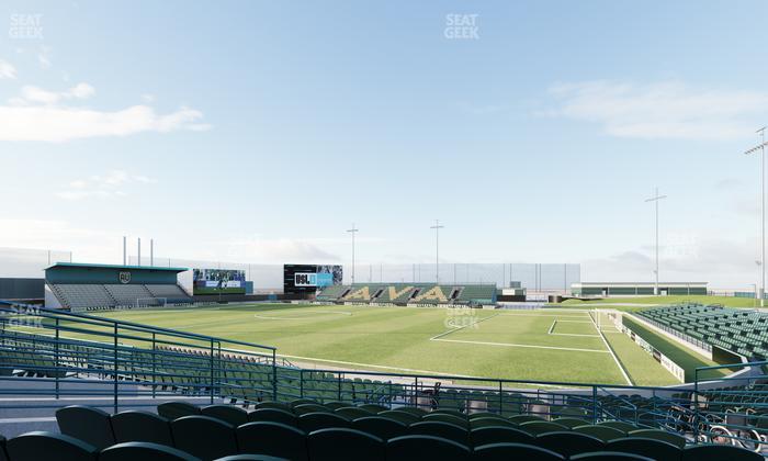 Lancaster Municipal Stadium - Section 205 Seat View