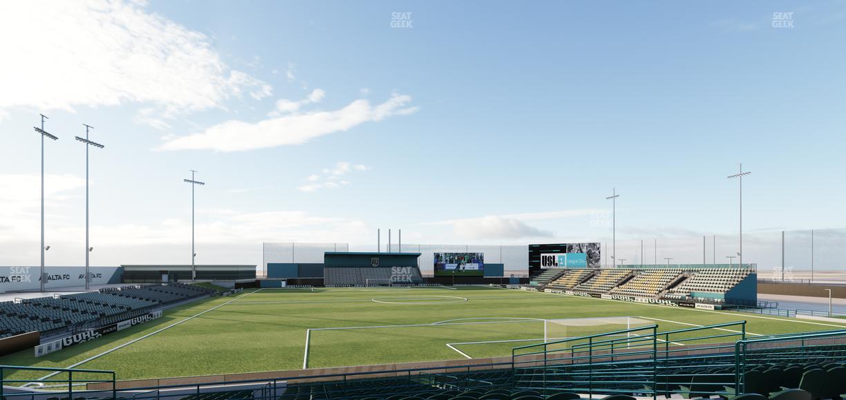 Lancaster Municipal Stadium - Section 206 Seat View