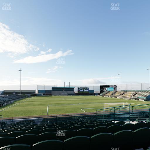 Lancaster Municipal Stadium - Section 206 Seat View