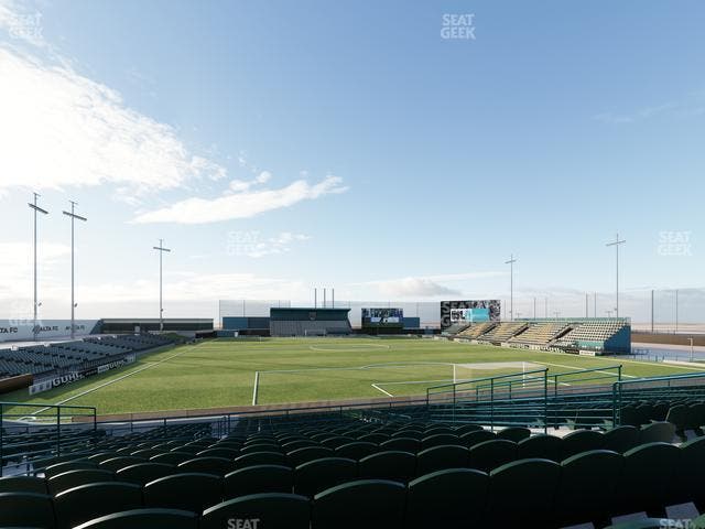 Lancaster Municipal Stadium - Section 206 Seat View