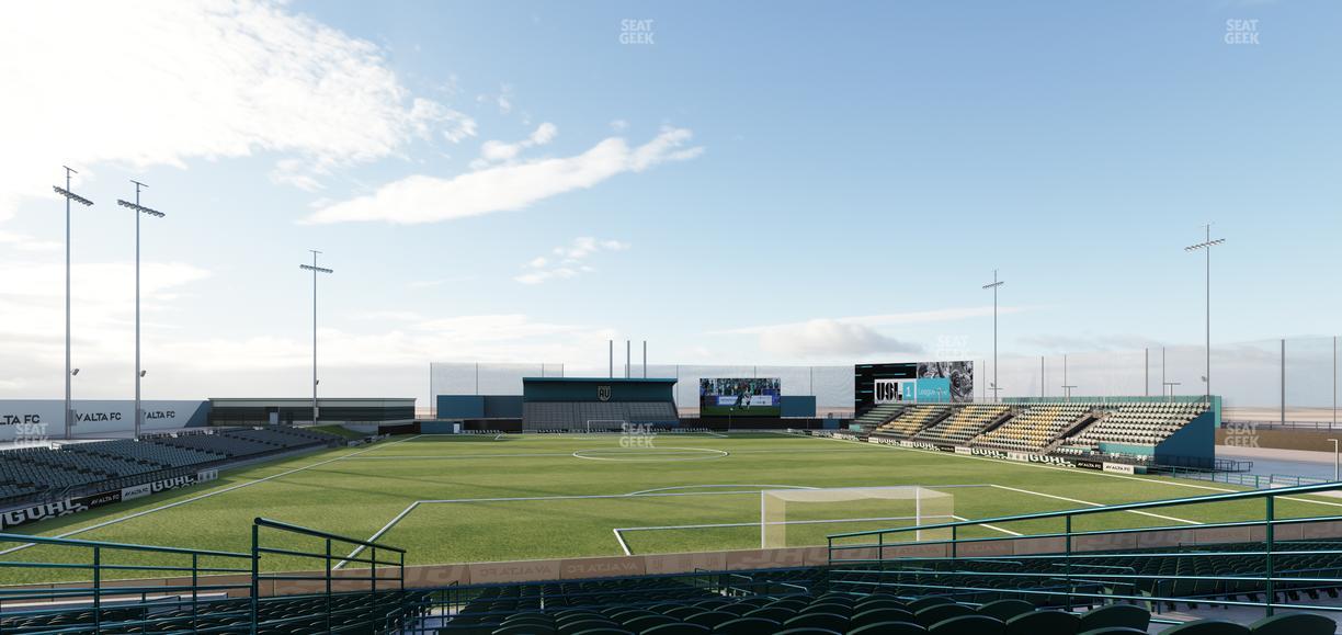 Lancaster Municipal Stadium - Section 208 Seat View