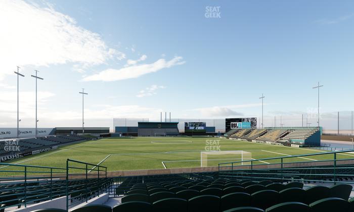 Lancaster Municipal Stadium - Section 208 Seat View