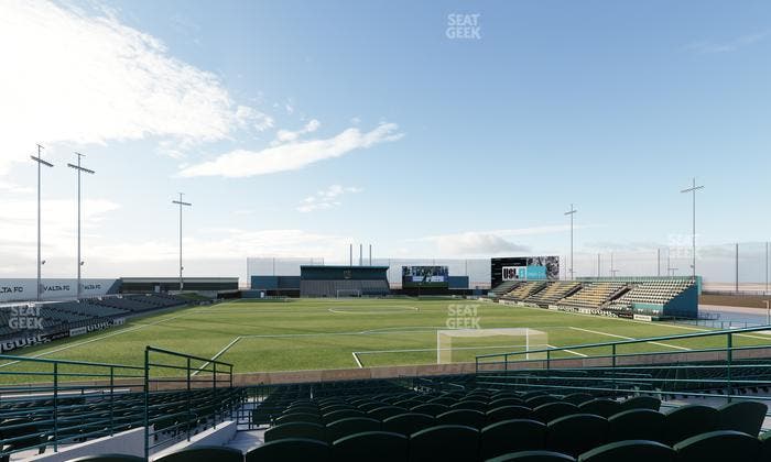 Lancaster Municipal Stadium - Section 208 Seat View