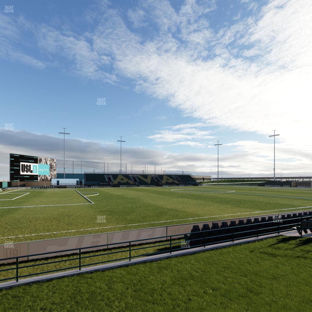 Lancaster Municipal Stadium - Section Bermuda Lawn Seat View