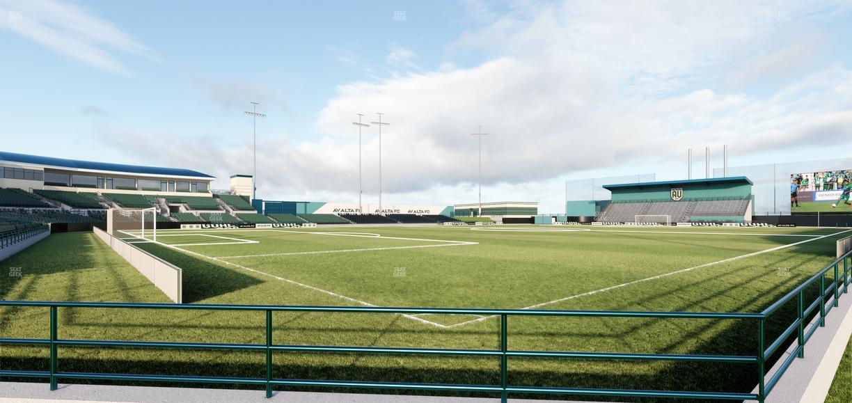 Lancaster Municipal Stadium - Section Bermuda Lawn Seat View