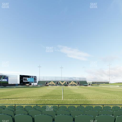 Lancaster Municipal Stadium - Section Club Alta 117 Seat View