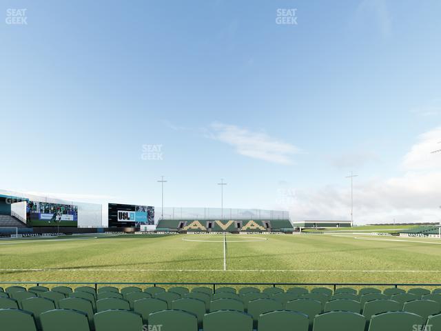 Lancaster Municipal Stadium - Section Club Alta 117 Seat View