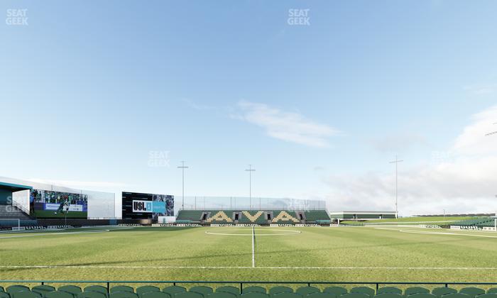 Lancaster Municipal Stadium - Section Club Alta 117 Seat View