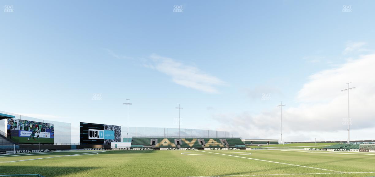 Lancaster Municipal Stadium - Section Club Alta 119 Seat View