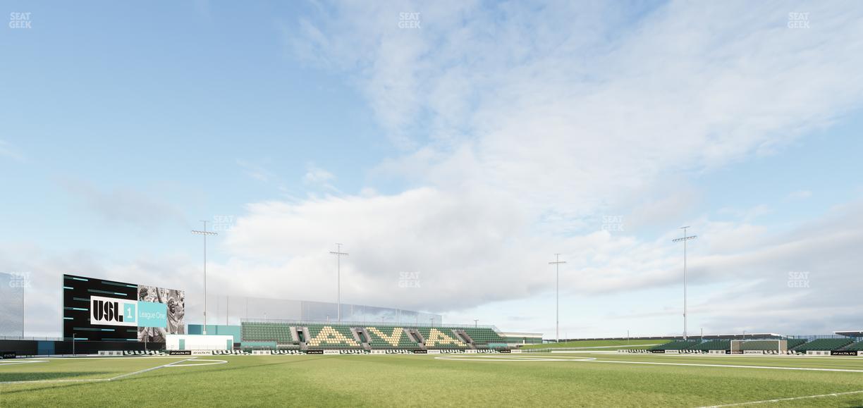 Lancaster Municipal Stadium - Section Field 1 Seat View