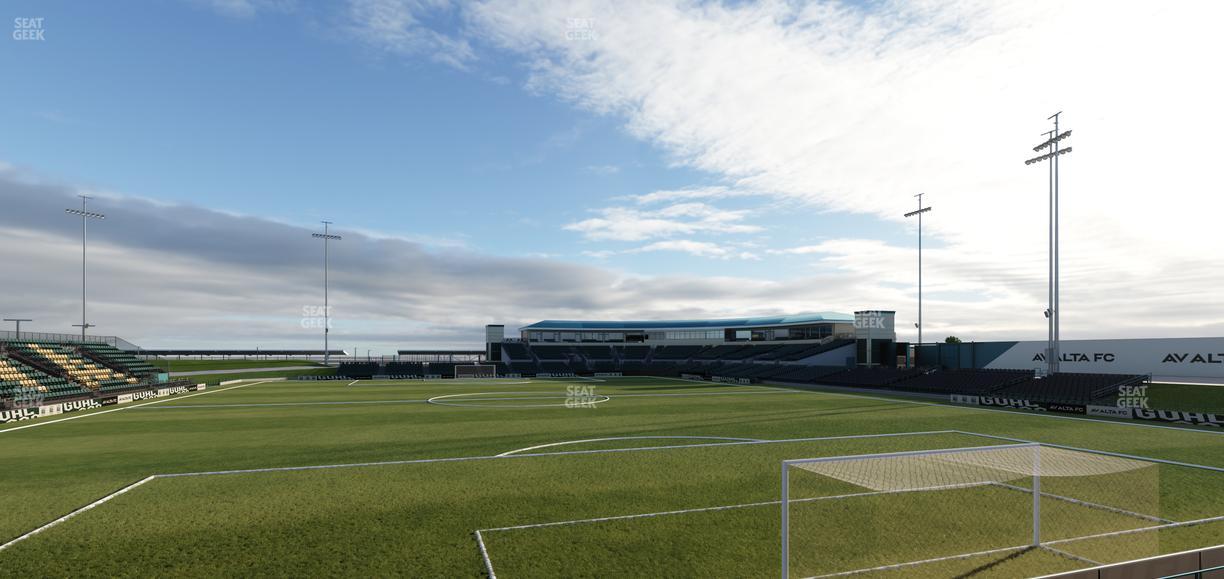 Lancaster Municipal Stadium - Section Standing 130 Ada Seat View