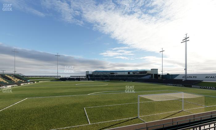 Lancaster Municipal Stadium - Section Standing 130 Ada Seat View