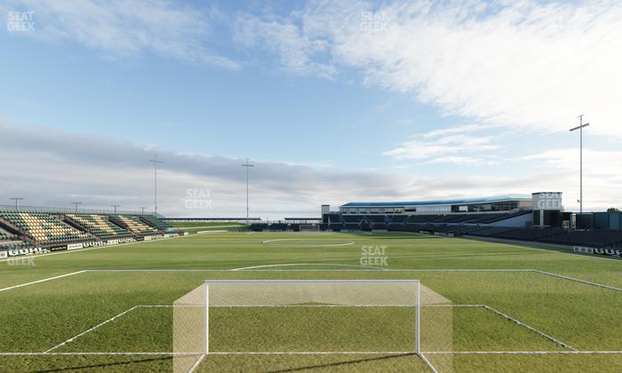 Lancaster Municipal Stadium - Section Standing 132 Seat View