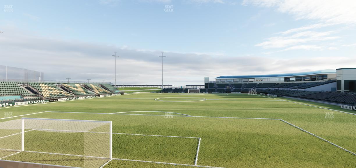 Lancaster Municipal Stadium - Section Standing 134 Seat View