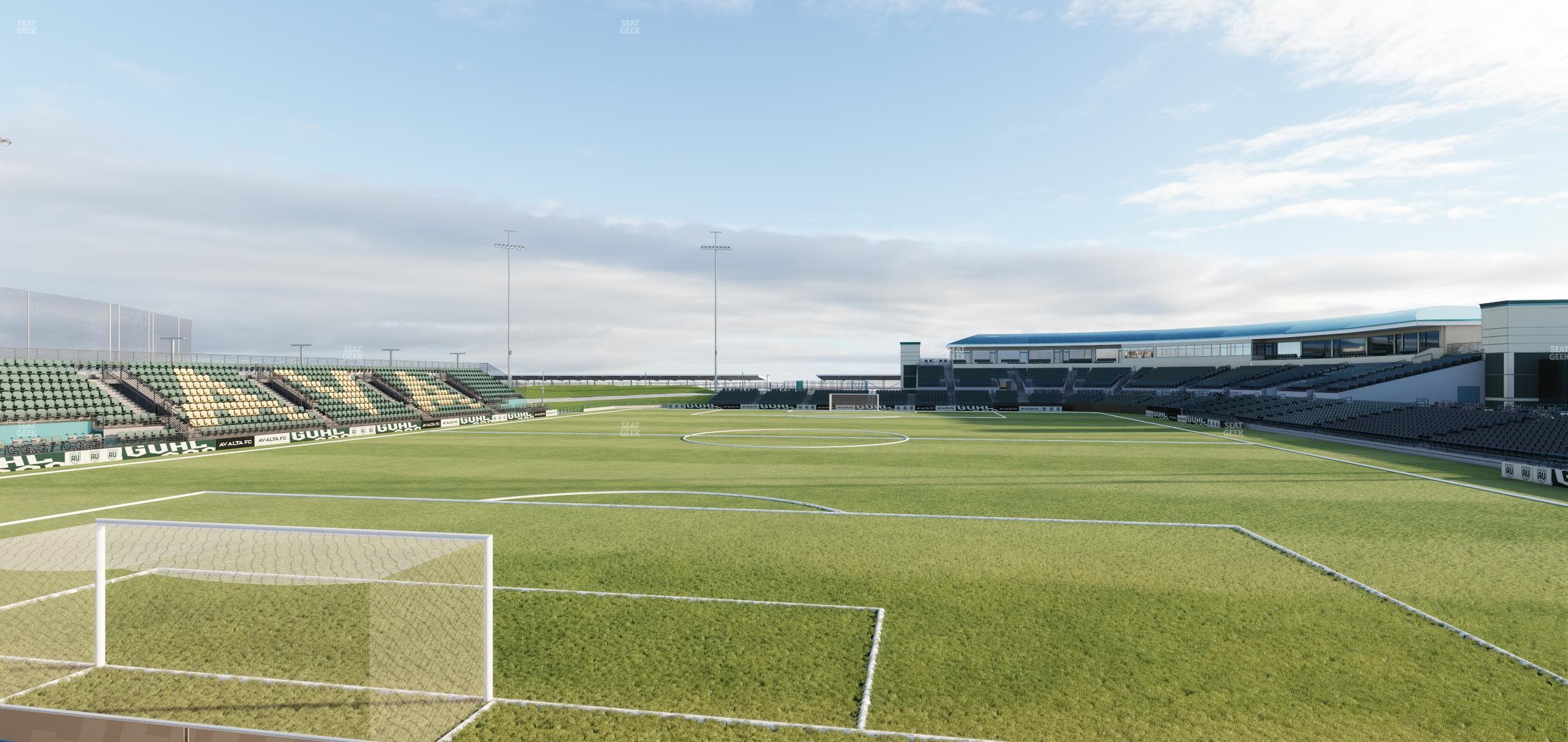 Lancaster Municipal Stadium - Section Standing 134 Seat View