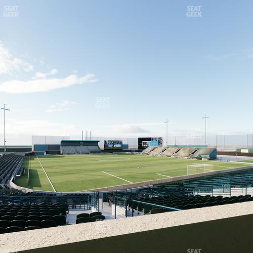 Lancaster Municipal Stadium - Section Suite 304 Seat View