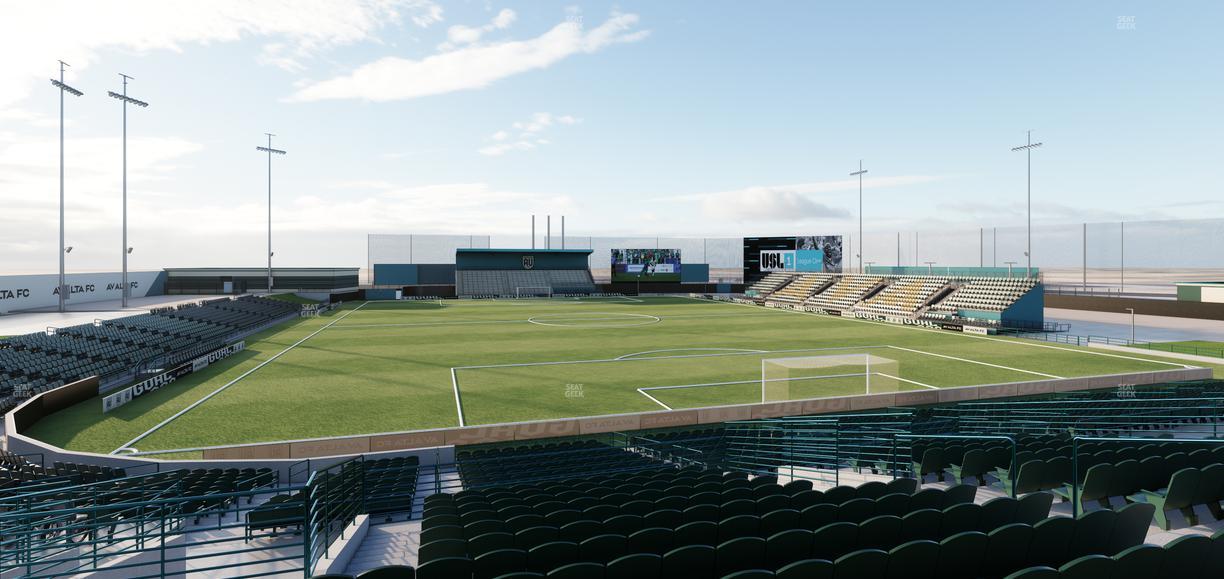 Lancaster Municipal Stadium - Section Suite 310 312 Seat View