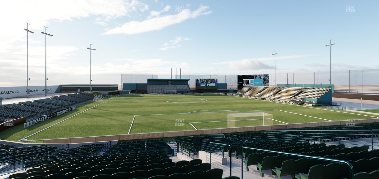 Lancaster Municipal Stadium - Section Suite 310 312 Seat View