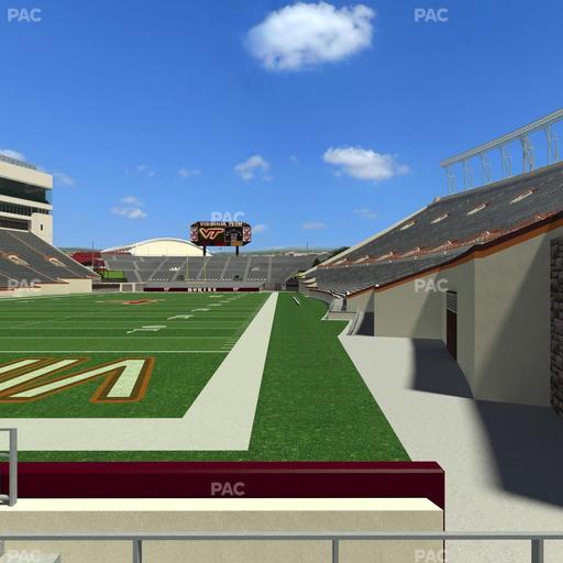 Lane Stadium - Section 101 Seat View