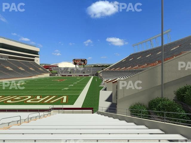 Lane Stadium - Section 101 Seat View