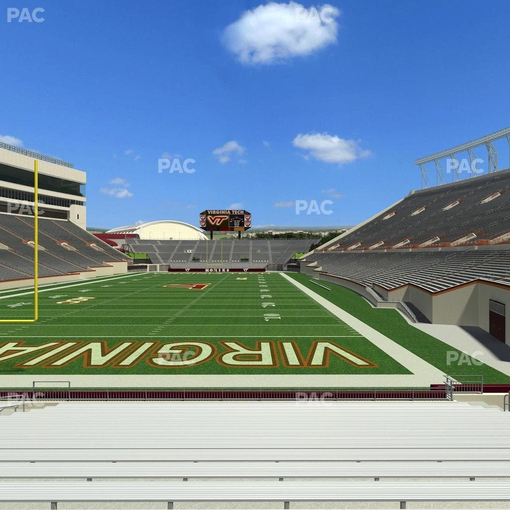 Lane Stadium - Section 102 Seat View