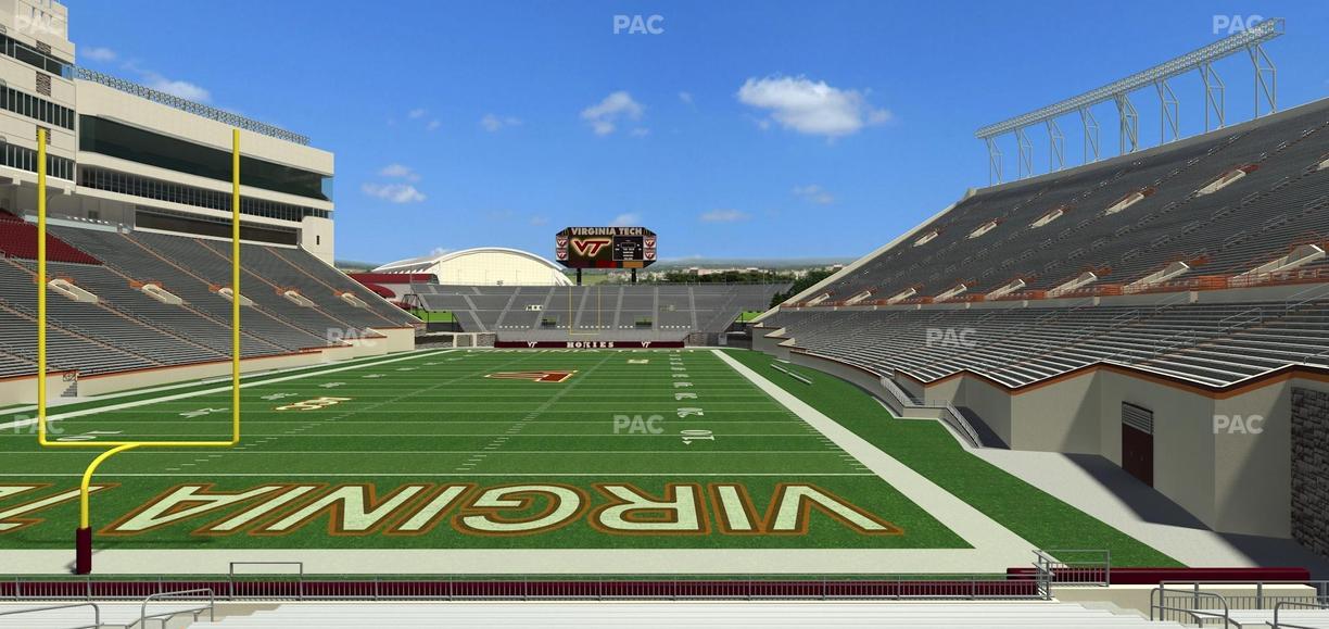 Lane Stadium - Section 102 Seat View