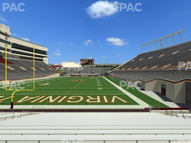 Lane Stadium - Section 102 Seat View Lane Stadium - Section 102 Seat View