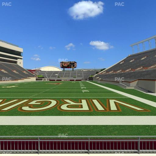 Lane Stadium - Section 102 Seat View