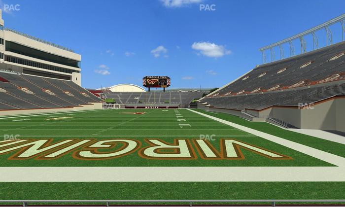 Lane Stadium - Section 102 Seat View