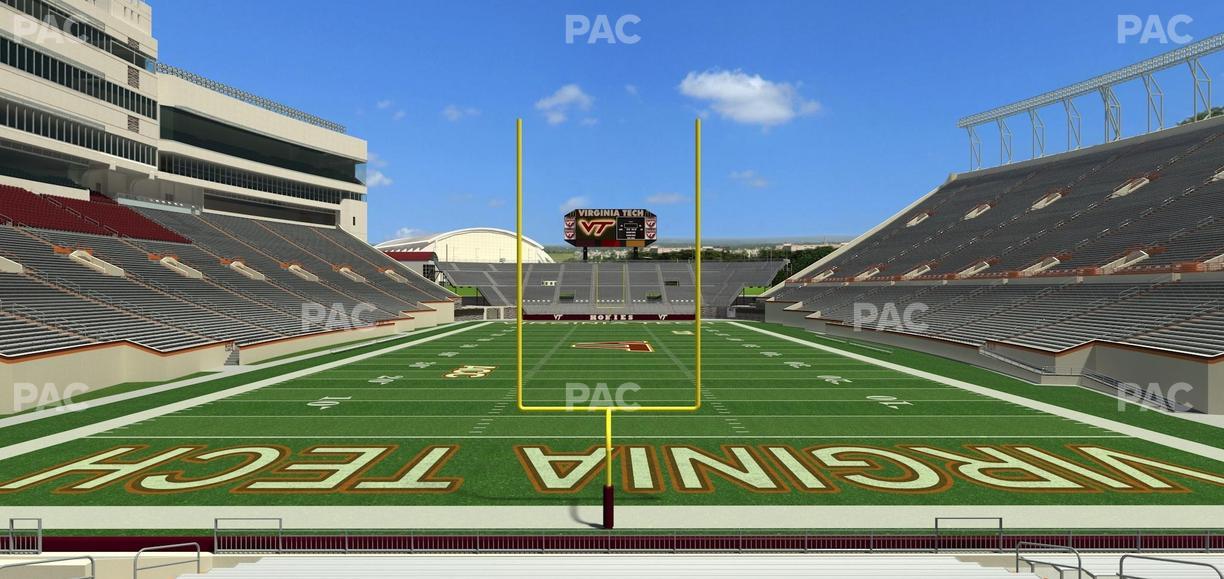 Lane Stadium - Section 103 Seat View