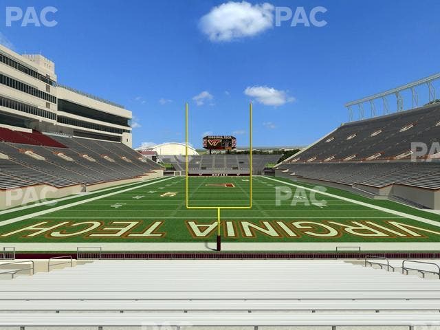 Lane Stadium - Section 103 Seat View