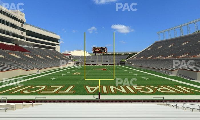 Lane Stadium - Section 103 Seat View