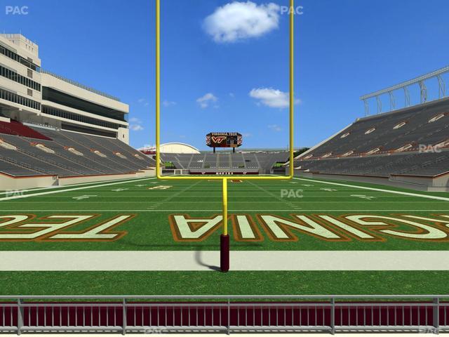 Lane Stadium - Section 103 Seat View