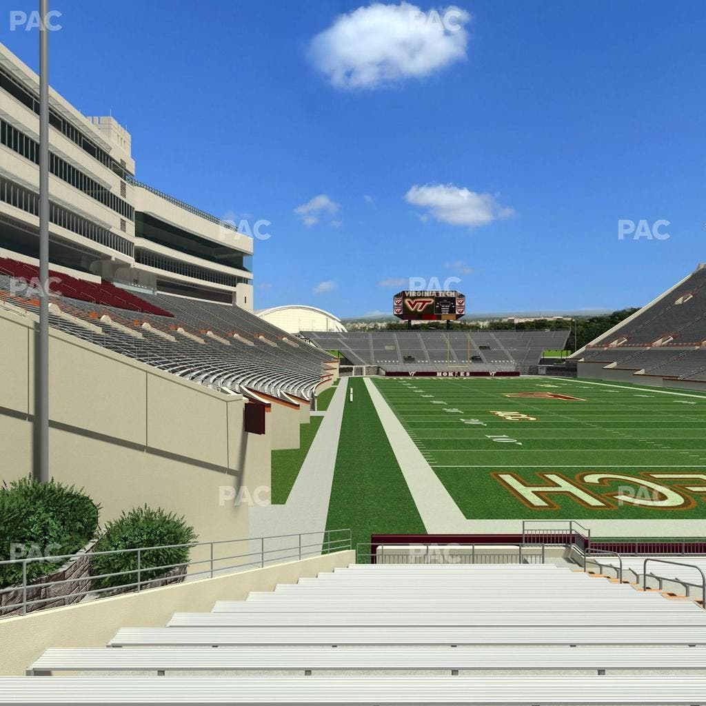 Lane Stadium - Section 105 Seat View
