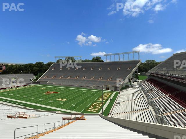 Lane Stadium - Section 106 Seat View Lane Stadium - Section 106 Seat View
