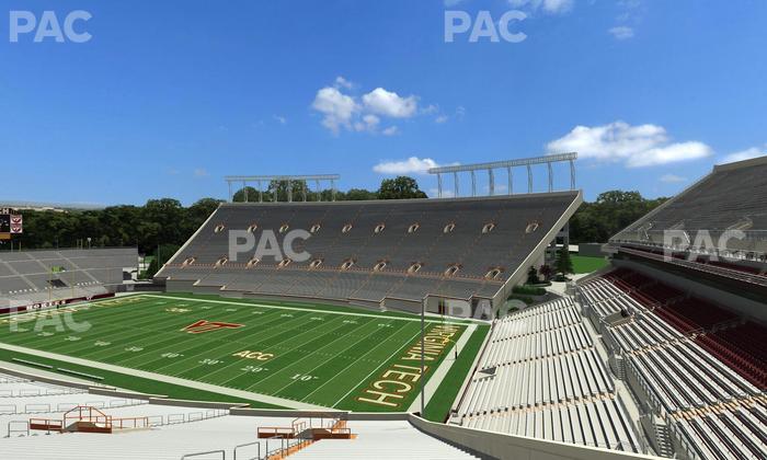 Lane Stadium - Section 106 Seat View