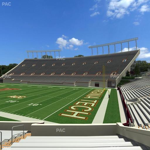 Lane Stadium - Section 106 Seat View
