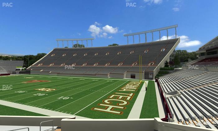 Lane Stadium - Section 106 Seat View