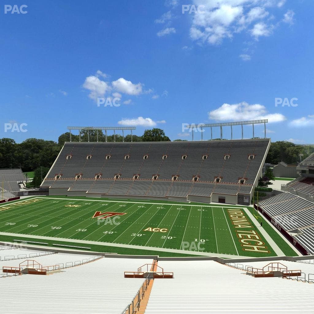 Lane Stadium - Section 108 Seat View