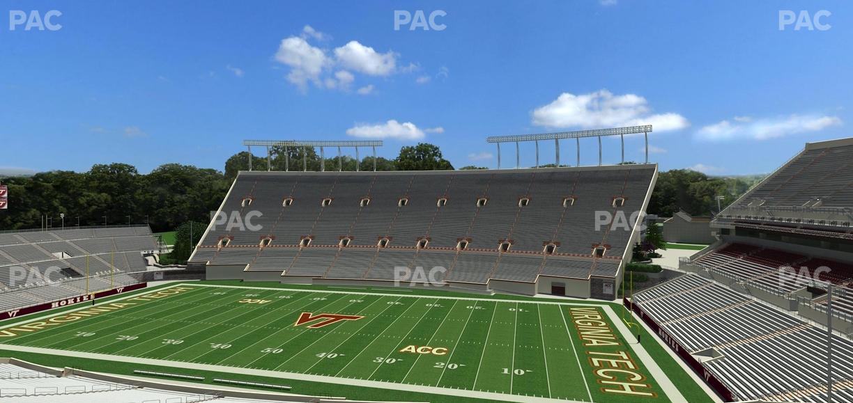 Lane Stadium - Section 108 Seat View