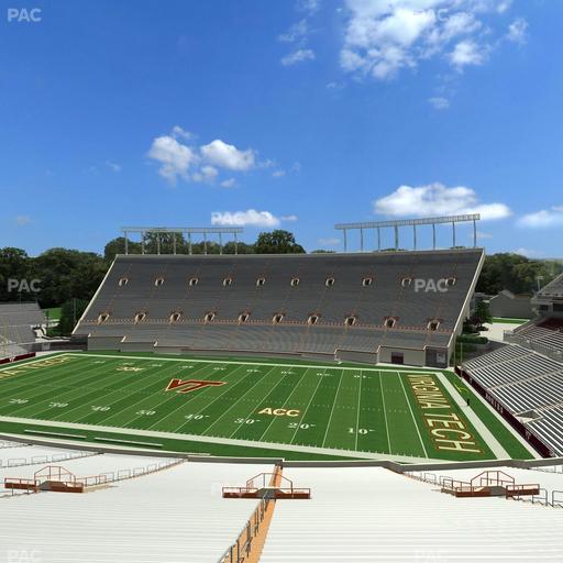 Lane Stadium - Section 108 Seat View