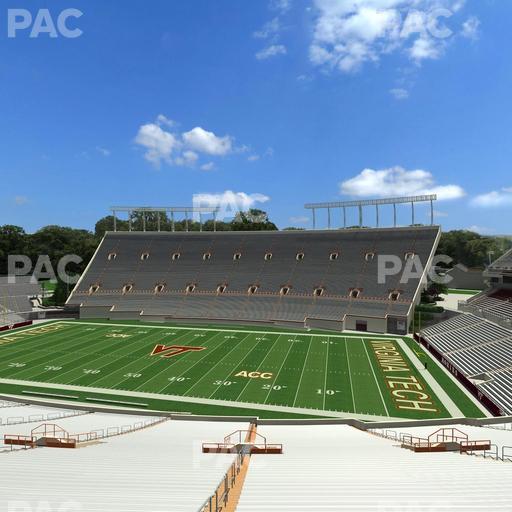 Lane Stadium - Section 108 Seat View