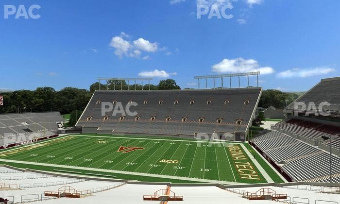 Lane Stadium - Section 108 Seat View