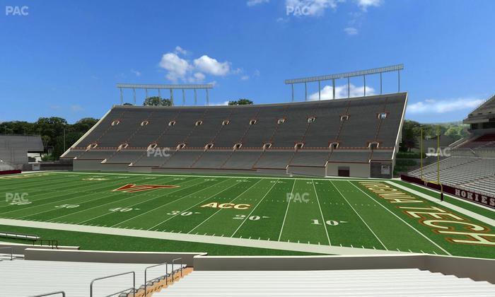 Lane Stadium - Section 108 Seat View