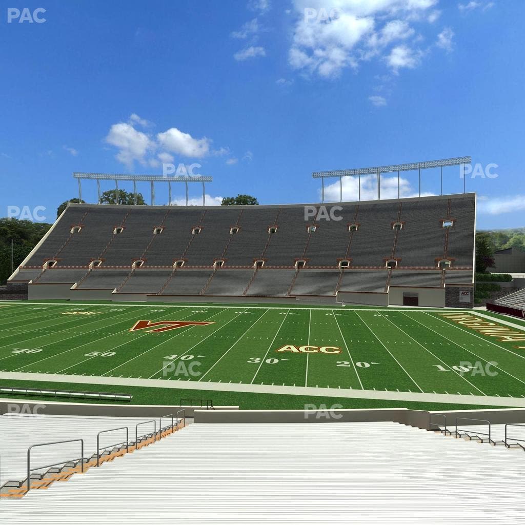 Lane Stadium - Section 109 Seat View