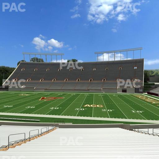 Lane Stadium - Section 109 Seat View